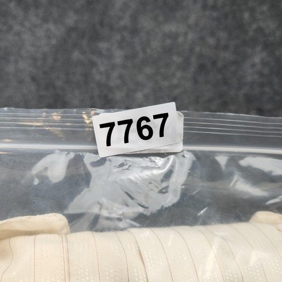 Vintage Panhandle Slim Shirt Mens Medium 15.5x33 Cream Western Pearl Snap Cowboy - Picture 9 of 9